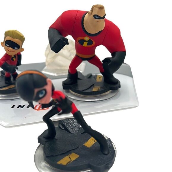 Disney Infinity Bundle Figures & Platform Incredibles Monsters Inc Jack Sparrow - Picture 5 of 12